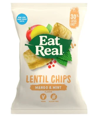 Eat Real Lentil Mango Mint Chips 113g