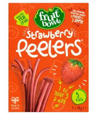 Fruit Bowl Strawberry Peelers 5 x 16g - Special Offer