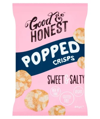 Good & Honest Popped Chips Sweet & Salty 85g