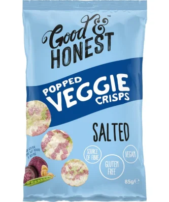 Good & Honest Popped Veggie Chickpea Sweet Potato Pea Salted 85g