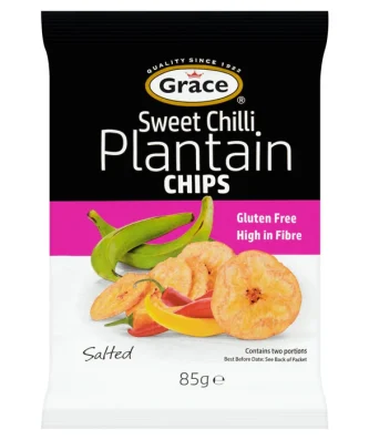 Grace Sweet Chilli Plantain Chips 85g