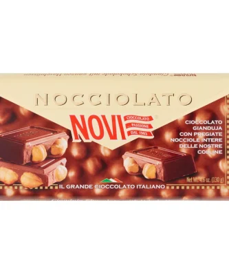 Novi Nocciolato Gianduja Chocolate with Whole Hazelnuts 130g