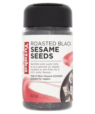Yutaka Roasted Black Sesame Seeds 100g