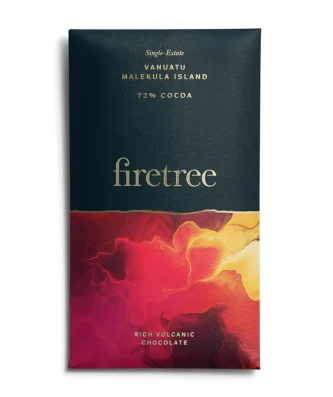 Firetree 72% Vanuatu Malekula Island Chocolate Bar 25g
