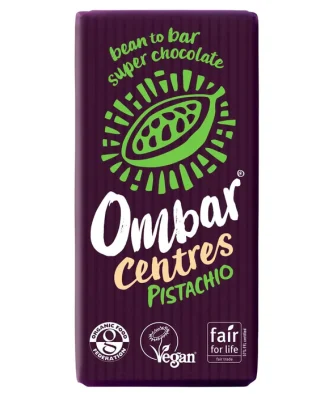 Ombar Centres Pistachio Chocolate 35g