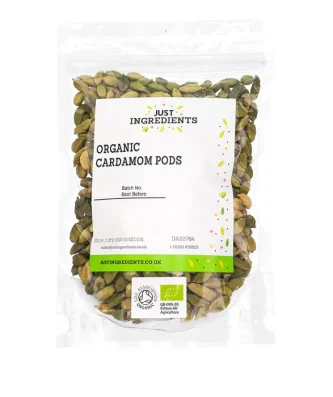 Just Ingredients Organic Cardamom Pods 100g