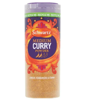 Schwartz Medium Curry Powder Drum 90g