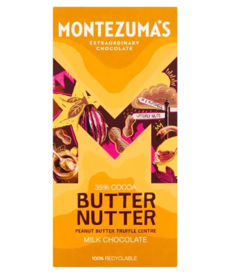 Montezuma's Butter Nutter Milk Peanut Butter Truffle Bar 90g