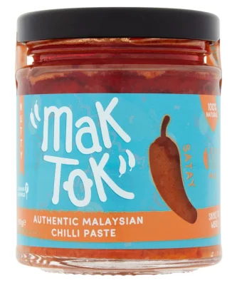 Mak Tok's Satay Chilli Paste 190g