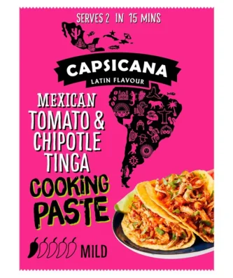 Capsicana Mexican Tomato Chipotle Fajita Paste 60g
