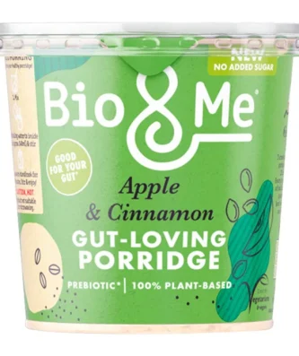 Bio & Me Apple & Cinnamon Gut Loving Porridge Pot 58g