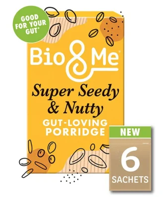 Bio & Me Gut Loving Super Seedy and Nutty Porridge Sachets 6 x 35g