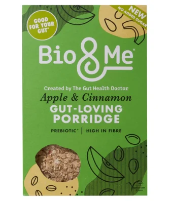 Bio & Me Porridge Apple & Cinnamon Gut Loving Prebiotic 400g