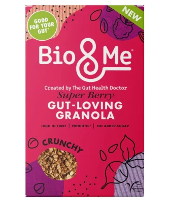 Bio & Me Super Berry Gut Loving Prebiotic Granola 360g