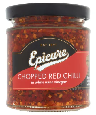 Epicure Chopped Red Chillies 180g