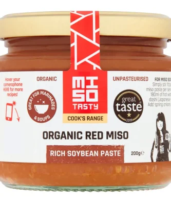 Miso Tasty Organic Red Aka Miso Cooking Paste 200g