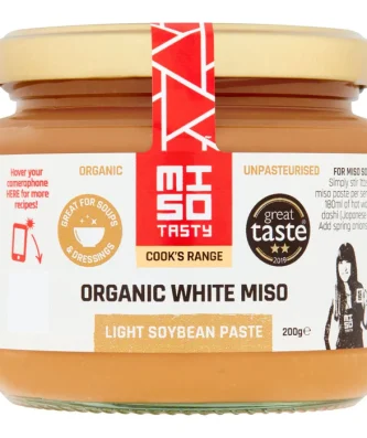 Miso Tasty Organic Shiro White Miso Cooking Paste 200g