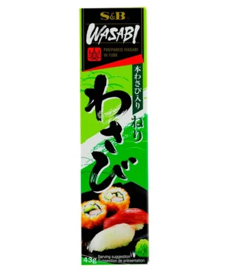 S&B Wasabi Horseradish Paste 43g