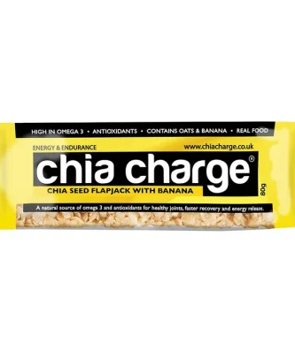 Chia Charge Banana Chia Seed Flapjack 80g