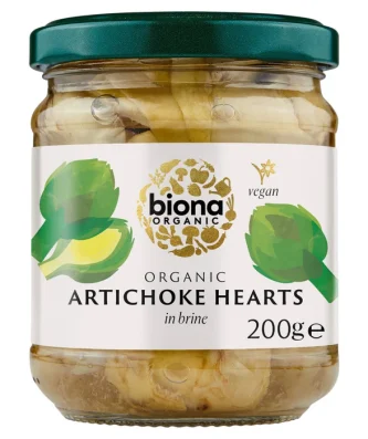 Biona Organic Artichoke Hearts 200g