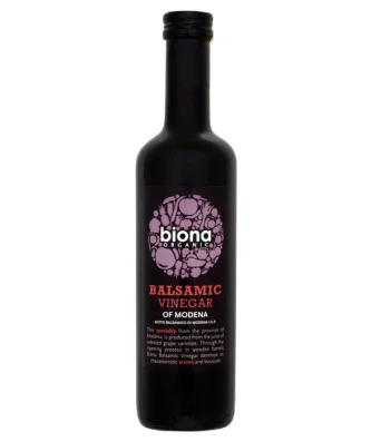 Biona Organic Balsamic Vinegar Aceto Balsamico di Modena Aged in Oak Casks 500ml
