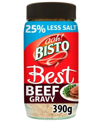 Bisto Best Reduced Salt Beef Gravy 390g