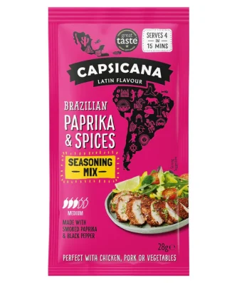 Capsicana Smoked Paprika Fajita Seasoning Mix 28g