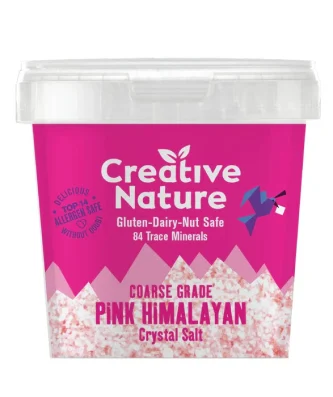 Creative Nature Coarse Pink Himalayan Crystal Salt 300g