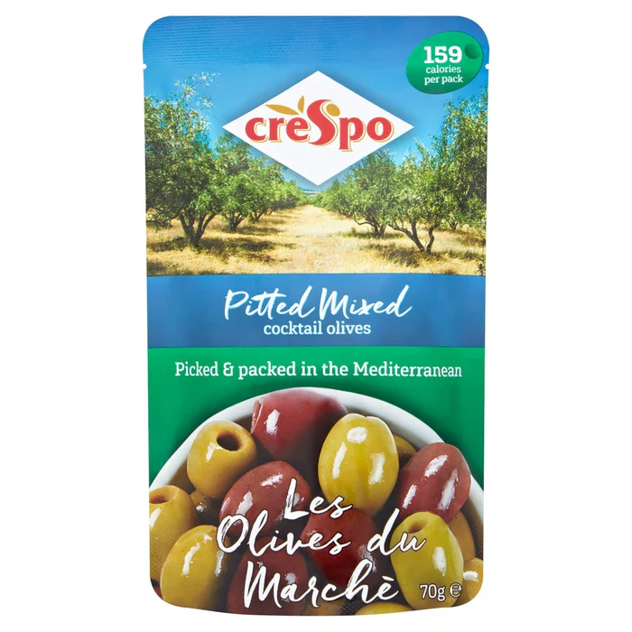 Crespo Pitted Mixed Cocktail Olives 70g