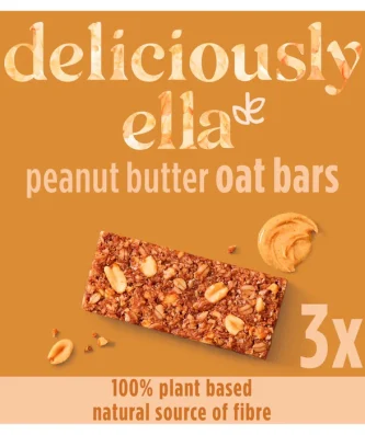 Deliciously Ella Peanut Butter Oat Bar Multipack 3 x 50g