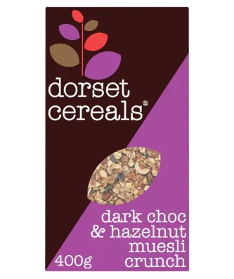 Dorset Cereals Muesli Crunch Dark Chocolate & Hazelnut 400g
