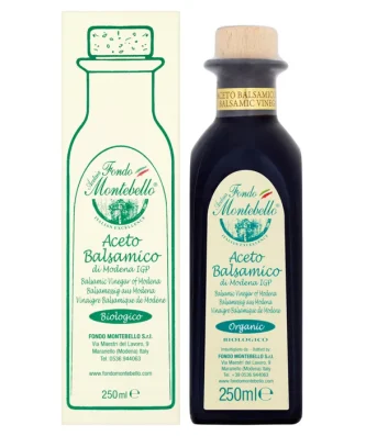 Fondo Montebello Organic Aged Balsamic Vinegar of Modena 250ml
