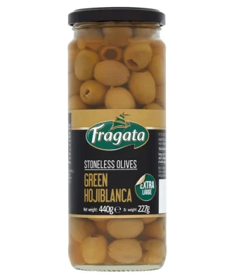 Fragata Pitted Green Olives 440g