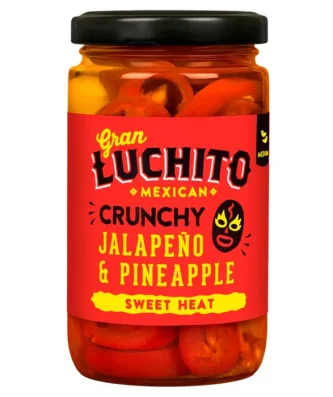 Gran Luchito Crunchy Sliced Jalapeno and Pineapple for Fajita & Taco 215g