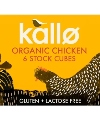 Kallo Organic Chicken Stock Cubes 6 x 11g