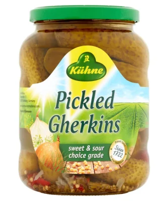 Kuhne Gherkins 670g