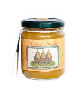 Almond Honey Sicilian Black bee 250 gr