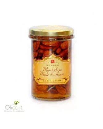 Almonds in Acacia Honey 330 gr