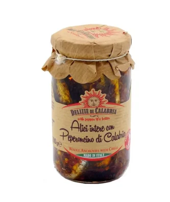 Anchovies with Chilli 200 gr