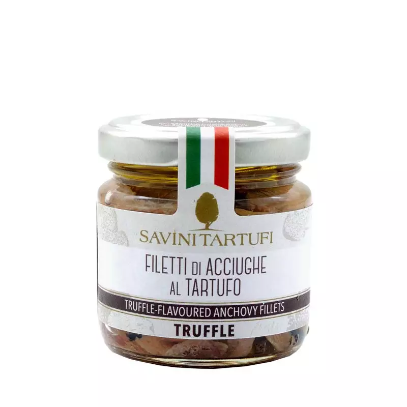 Anchovy fillets with Truffle 100 gr