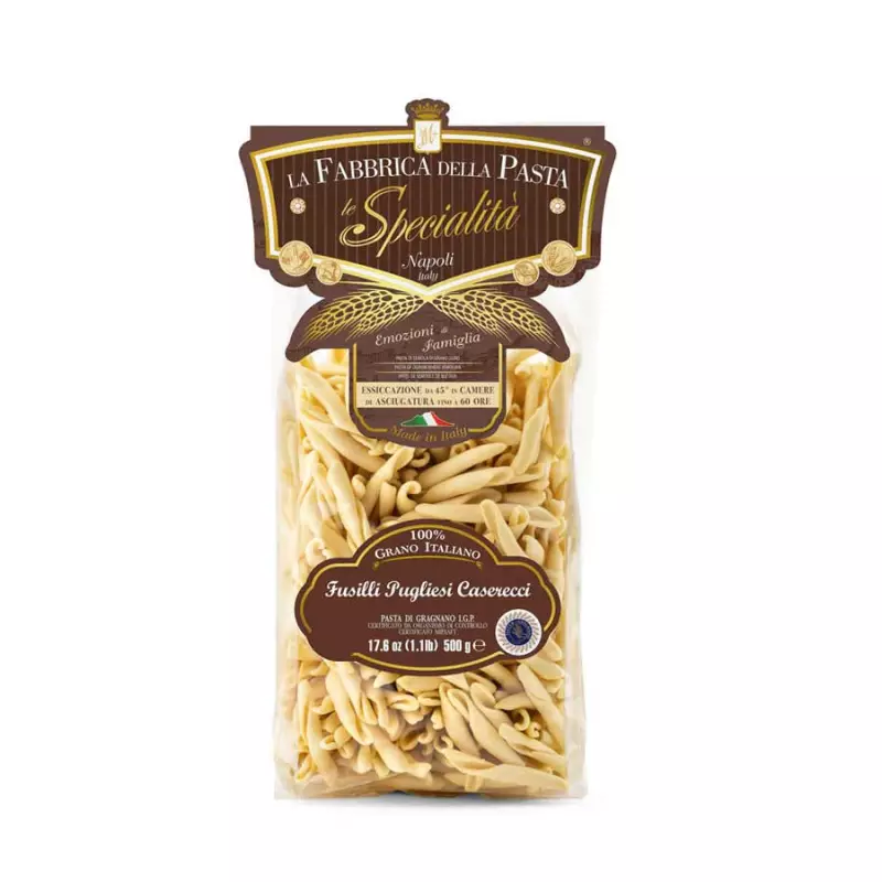 Apulian Fusilli Caserecci Pasta 500 gr