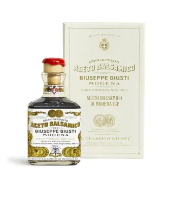 Balsamic Vinegar of Modena IGP 2 Gold Medals Cubic bottle with box 250 ml