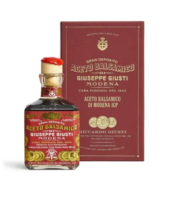 Balsamic Vinegar of Modena IGP 3 Gold Medals Cubica with box 250 ml