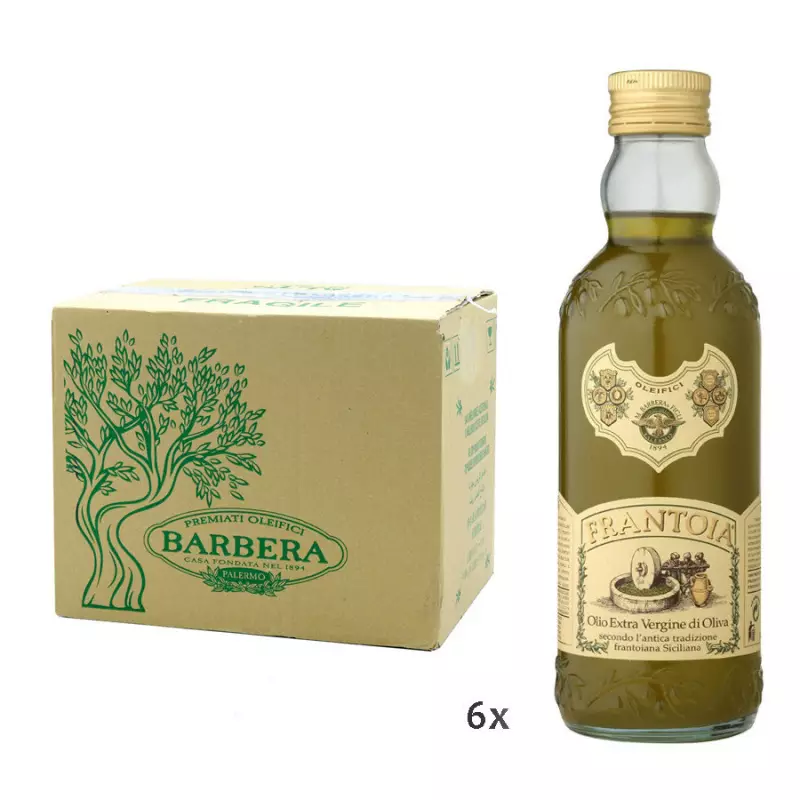 Barbera Extra Virgin Olive Oil Frantoia 500 ml x 6