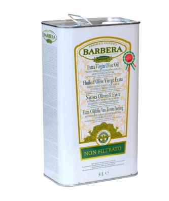 Barbera Extra Virgin Unfiltered Olive Oil 3 lt