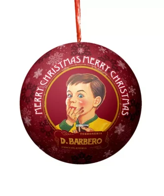 Barbero Red Christmas Bauble with Cri Cri Chocolates 50 gr