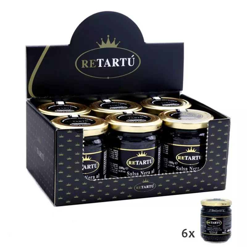 Black Sauce with Truffle 180 gr x 6