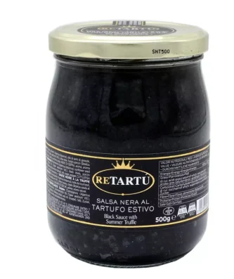 Black Sauce with Truffle Maxi Format 500 gr