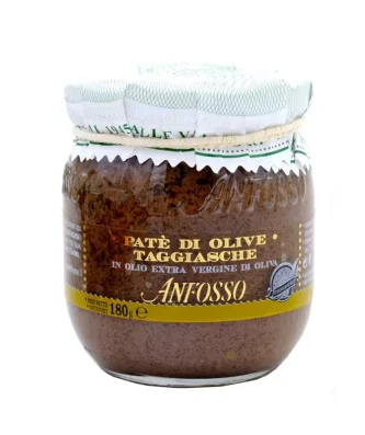 Black Taggiasche Olives Paste 180 gr