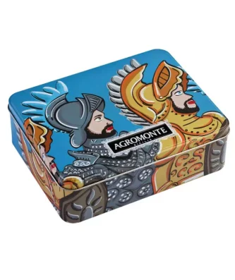 Blue Tin Gift Box with Cherry Sauce 330 g and Assorted Specialities